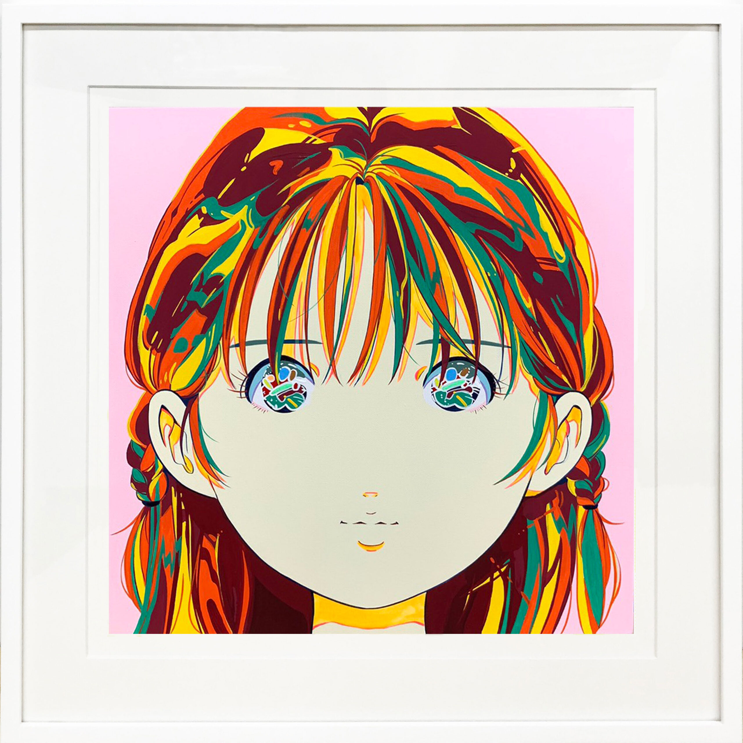 愛☆まどんな「彼女の顔が思い出せない-たぁこ-」シルクスクリーン 愛☆まどんな版画作品＜第三弾＞発売のお知らせ - MIZUMA ART